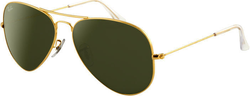 Ray-Ban RB3025 Aviator Large Metal Non-Polarized Sunglasses