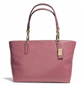 MADISON EAST/WEST TOTE IN LEATHER