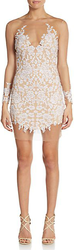 For Love And Lemons Luau Mini Illusion-Top Dress