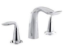 KOHLER Refinia 8 in. Widespread 2-Handle Bathroom Sink Faucet in Polished Chrome