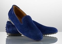 Ralph Lauren Men's Von Suede Slip-Ons