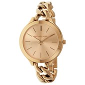 Michael Kors Slim Runway Twist Rose Gold-tone Ladies Watch MK3223