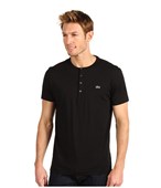 Lacoste S/S Pima Cotton Henley T-Shirt