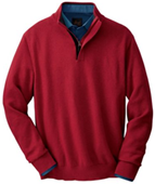 Cotton Sweater Half Zip