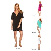 Stretchy V-Neck Beach Tunic