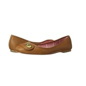 COACH Leather Noel Flats