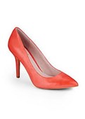 Vince Camuto Hallee Point-Toe Leather Pumps