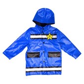 Raindrops Infant Toddler Boys' Police Officer Raincoat
