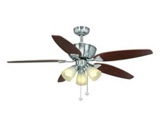 Carrolton 52 in. Brushed Nickel Ceiling Fan