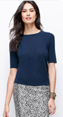 BUTTON BACK SWEATER
