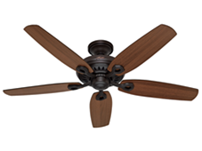 Hunter 28781 54" Antique Pewter Ceiling Fan