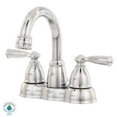 Banbury 4 in. 2-Handle High-Arc Bathroom Faucet in Chrome