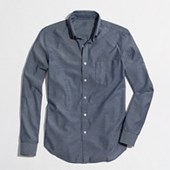 FACTORY LIGHTWEIGHT CHAMBRAY SHIRT