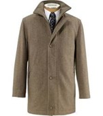 Heathered Wool Coat