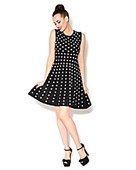LOVE THE DOTS SWEATER DRESS