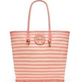 Tory Burch OVERSIZED STRIPE TOTE