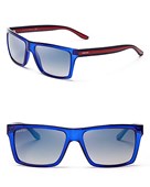  Roll for Zoom Larger View  Gucci Mirrored Square Wayfarer Sunglasses - Bloomingdale's Exclusive