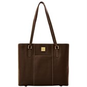 Dooney & Bourke Pebble Grain Lexington Shopper, Brown T-Moro
