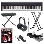 Yamaha P Series P105B 88 Keys Digital Piano in Black + Accessory Kit