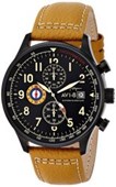AVI-8 Men's AV-4011-06 Hawker Hurricane Analog Display Japanese Quartz Brown Watch