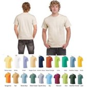 12 Pack: Men's Short-Sleeve 100% Cotton Crew-Neck Tees