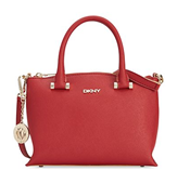 DKNY Bryant Park Saffiano Top Zip Round Crossbody