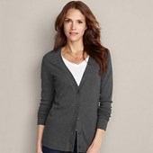 Long-Sleeve Favorite Cardigan - Solid