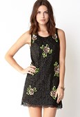 Standout Sequined Shift Dress