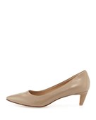 Andrew Stevens Katie Kitten-Heel Pump, Camel